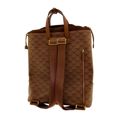 MCM Himmel Lauretos Backback Medium Cognac Unisex / ungetragen MCM