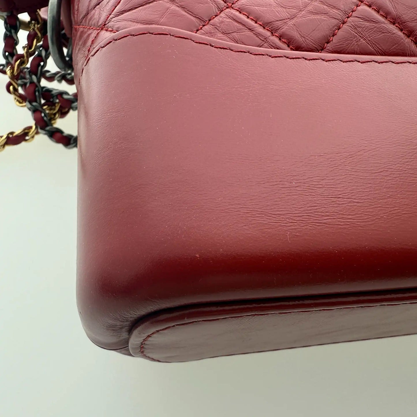 Chanel Gabrielle Small Hobo Bag rot 2020 Fullset / Sehr gut Chanel