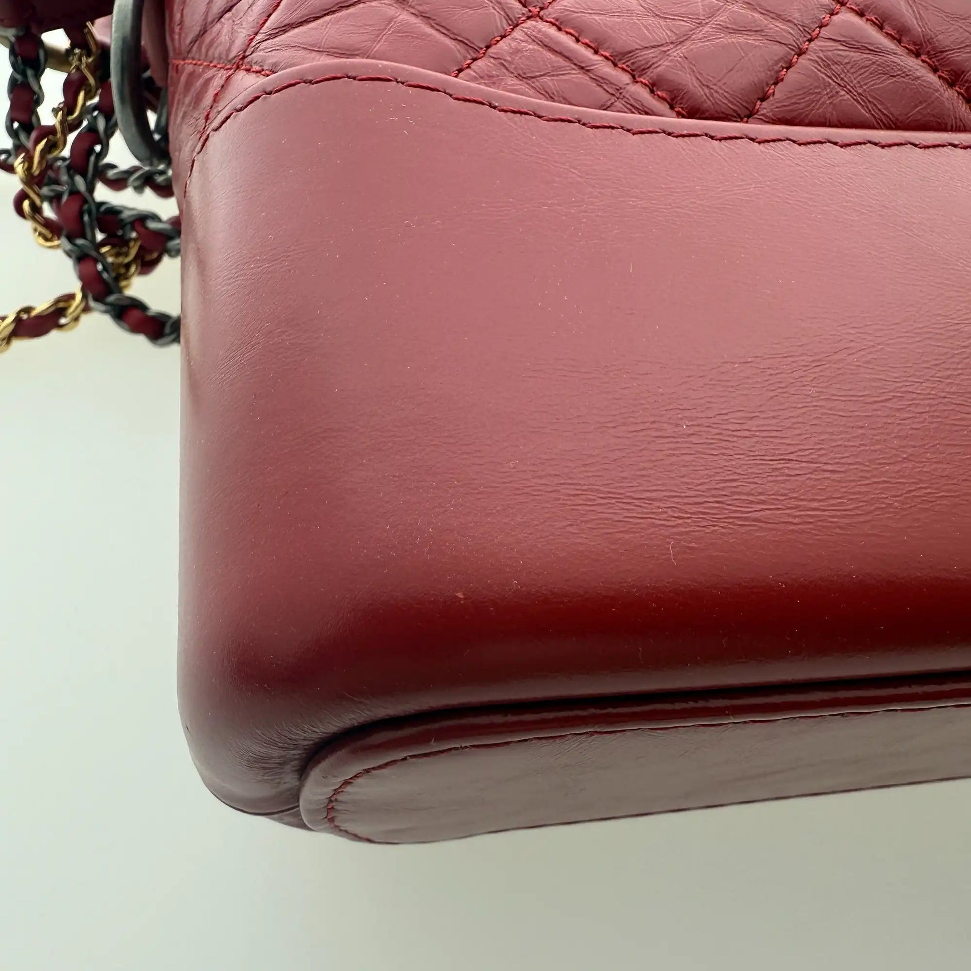 Chanel Gabrielle Small Hobo Bag rot 2020 Fullset / Sehr gut Chanel
