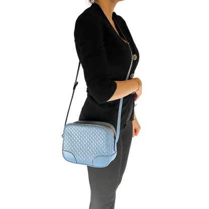 Gucci Microguccissima Camerabag hellblau / sehr gut Gucci