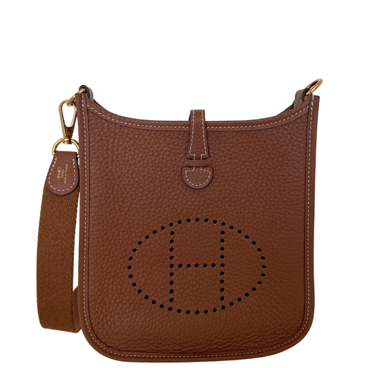 Hermès Evelyne 16 Amazone Taurillon Clemence braun Fullset 2025 / neuwertig Hermès