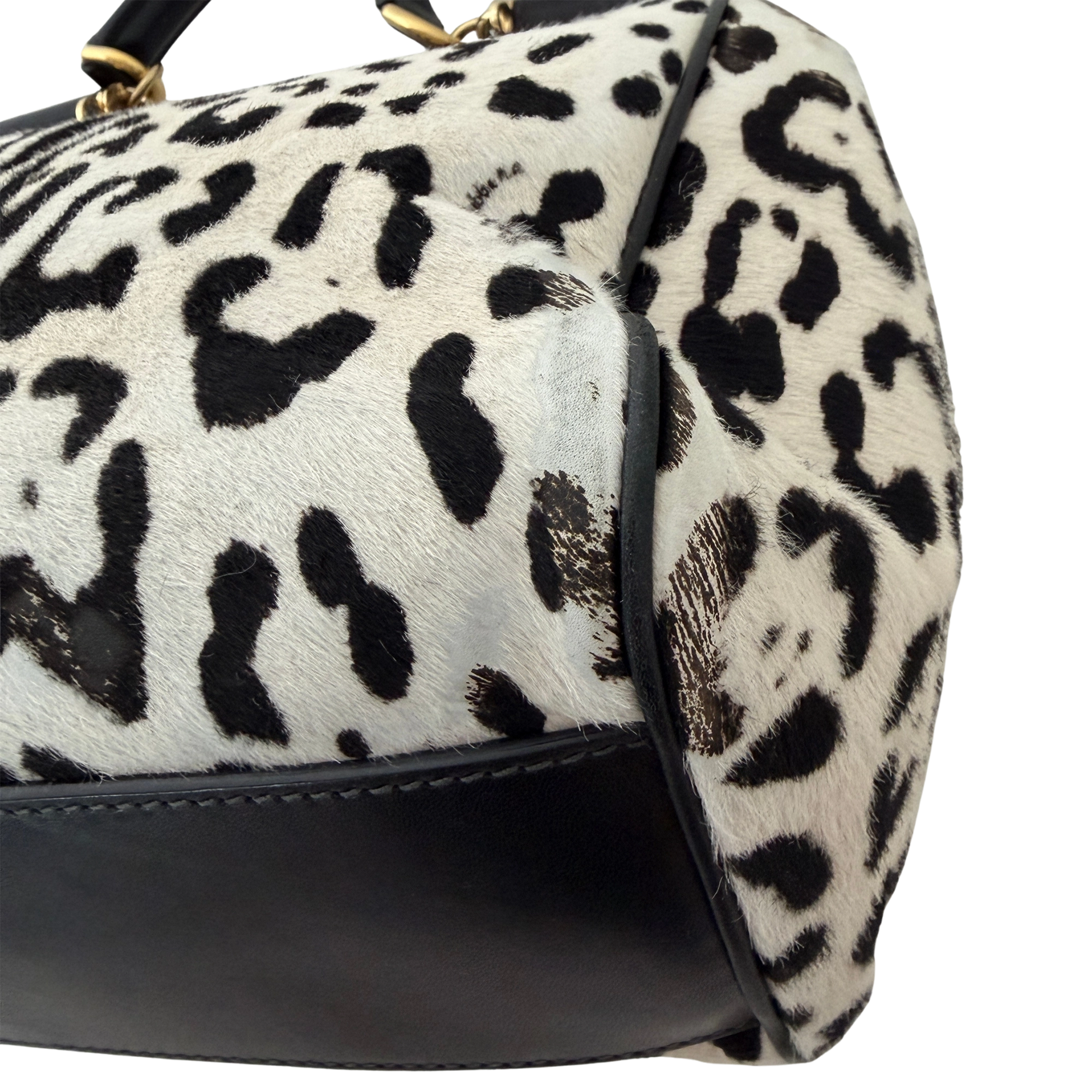 Dolce & Gabbana Miss Sicily Leopard Muster Pferdehaar / gut Dolce & Gabbana