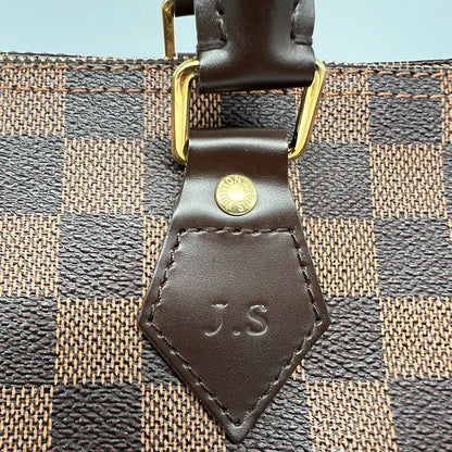 Louis Vuitton Speedy 30 Damier Ebene Hot Stamping J.S. Fullset / neuwertig Louis Vuitton