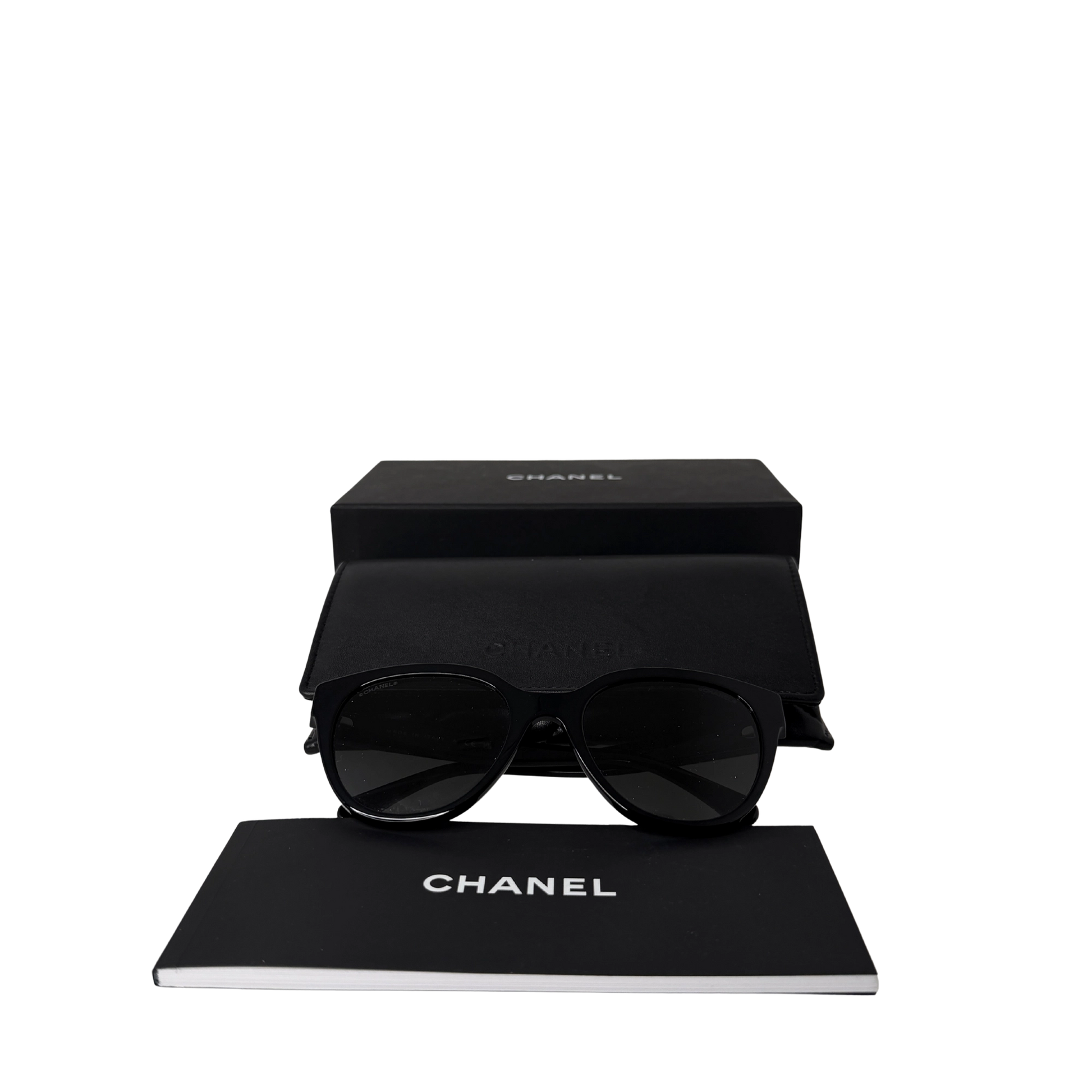 Chanel Butterfly Sonnenbrille Fullset / neuwertig Chanel