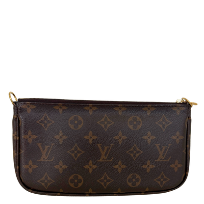 Louis Vuitton Multi Pochette Accessoires Monogram Canvas Rose Clair / sehr gut Louis Vuitton