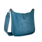 Hermès Evelyne III 29 blau Clemence  Palladium Fullset 2010 / sehr gut Hermès