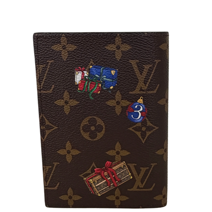 Louis Vuitton Vivienne 2025 Passport Cover Monogram Iced Gold Fullset / neuwertig Louis Vuitton
