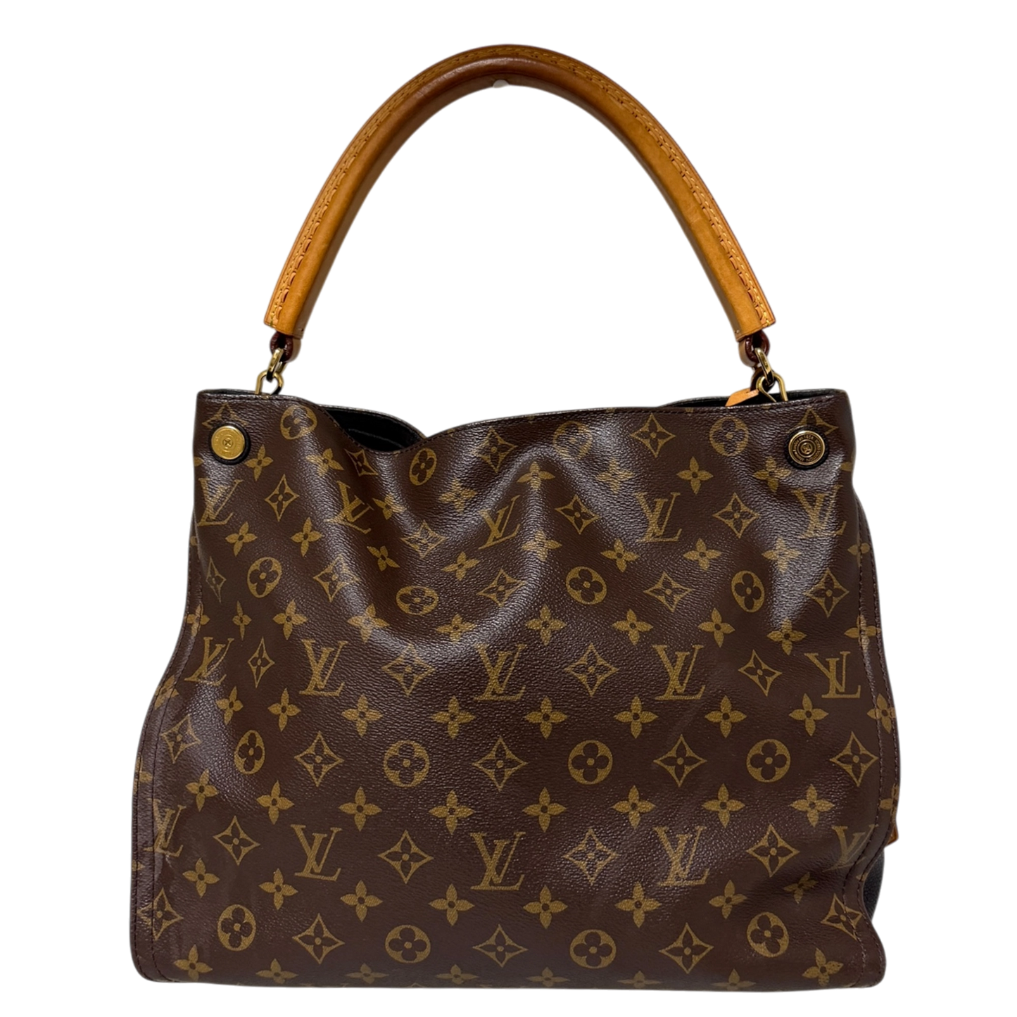 Louis Vuitton Gaia Monogram Canvas Schultertasche / gut Louis Vuitton