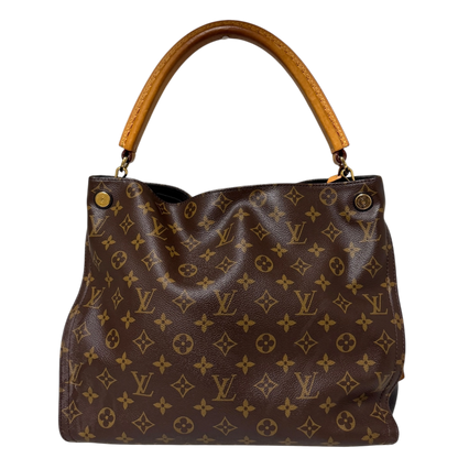 Louis Vuitton Gaia Monogram Canvas Schultertasche / gut Louis Vuitton