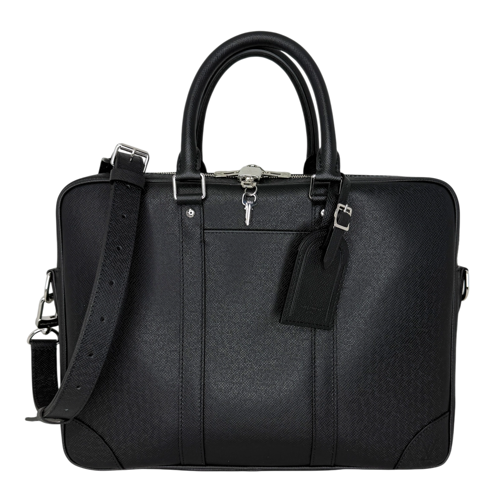 Louis Vuitton Porte-Documents Voyage PM Taiga Leder Fullset / neuwertig Louis Vuitton