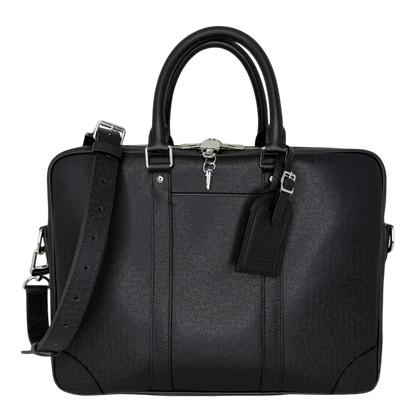 Louis Vuitton Porte-Documents Voyage PM Taiga Leder Fullset / neuwertig Louis Vuitton