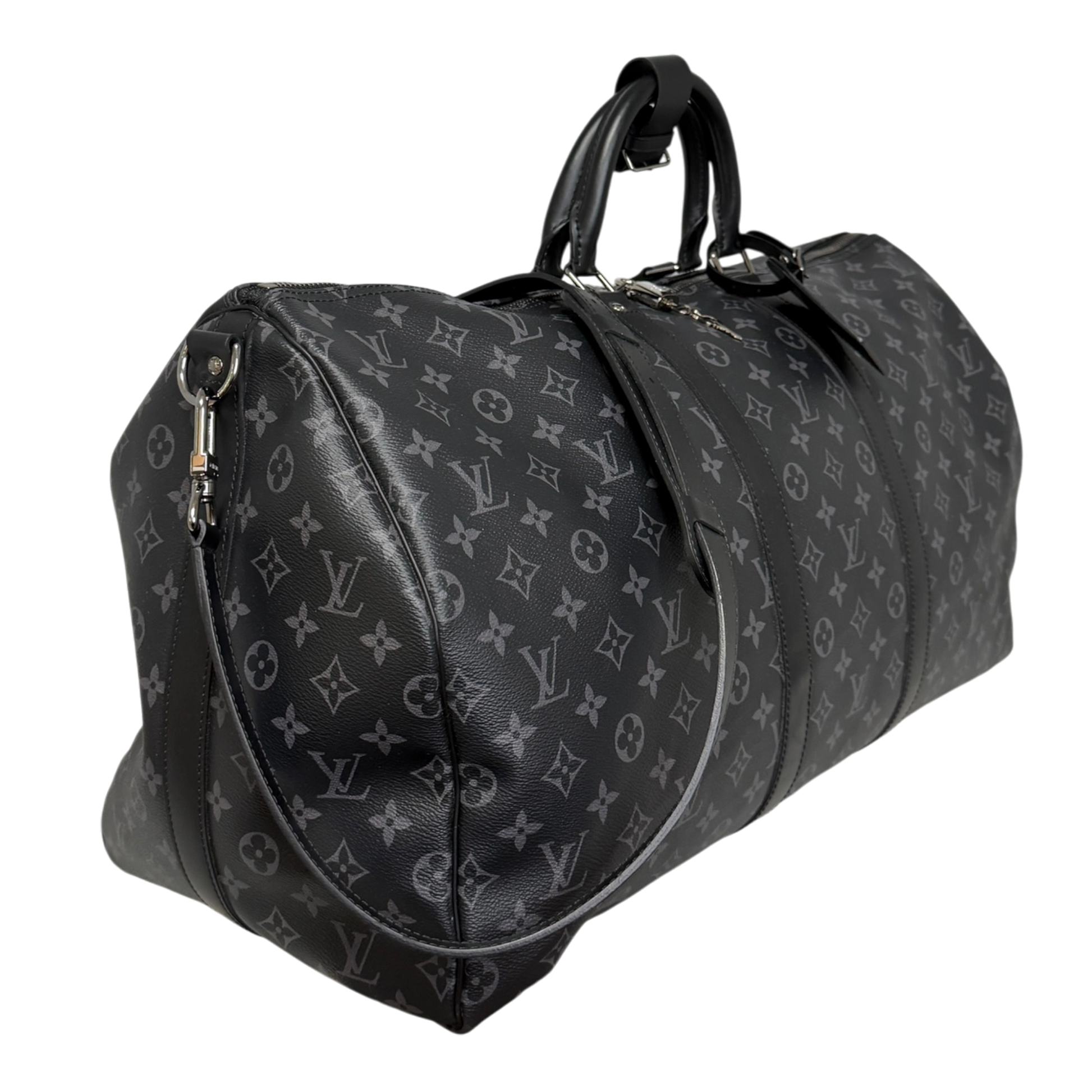 Louis Vuitton Keepall 55 Monogram Eclipse M40605 / sehr gut Louis Vuitton