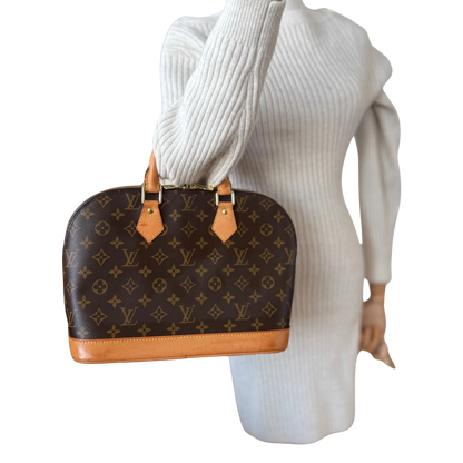 Louis Vuitton Monogram Alma PM Braun / gut Louis Vuitton