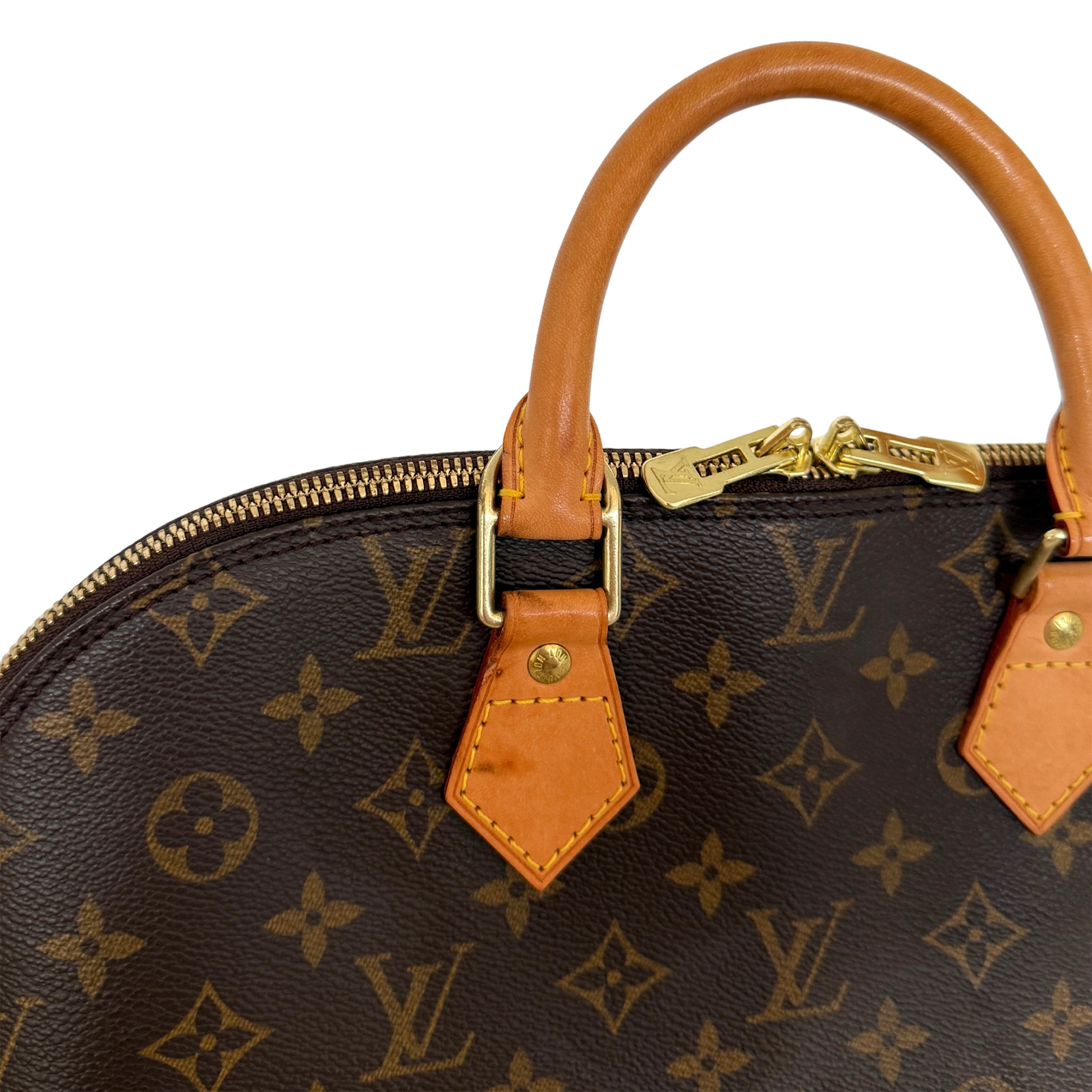 Louis Vuitton Monogram Alma PM Braun / gut Louis Vuitton