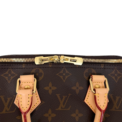 Louis Vuitton Speedy 25 Bandouliere M46977 Monogram Canvas Braun Fullset / neuwertig Louis Vuitton
