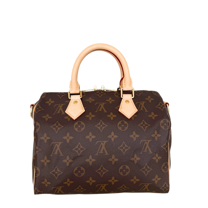 Louis Vuitton Speedy 25 Bandouliere M46977 Monogram Canvas Braun Fullset / neuwertig Louis Vuitton