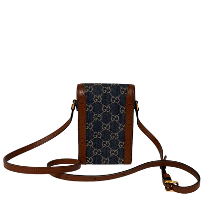 Gucci Mini Horsebit 1955 Denim Crossbody bag / neuwertig Gucci