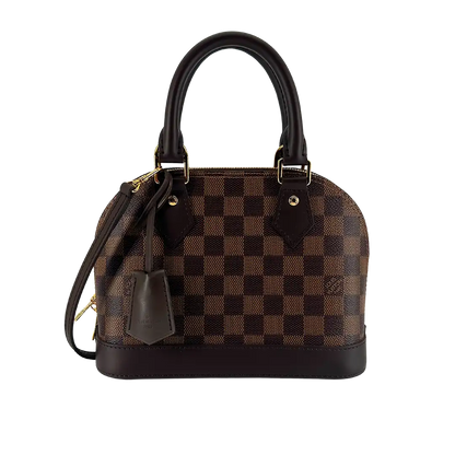 Louis Vuitton Alma BB Damier Ebene Fullset / ungetragen Louis Vuitton