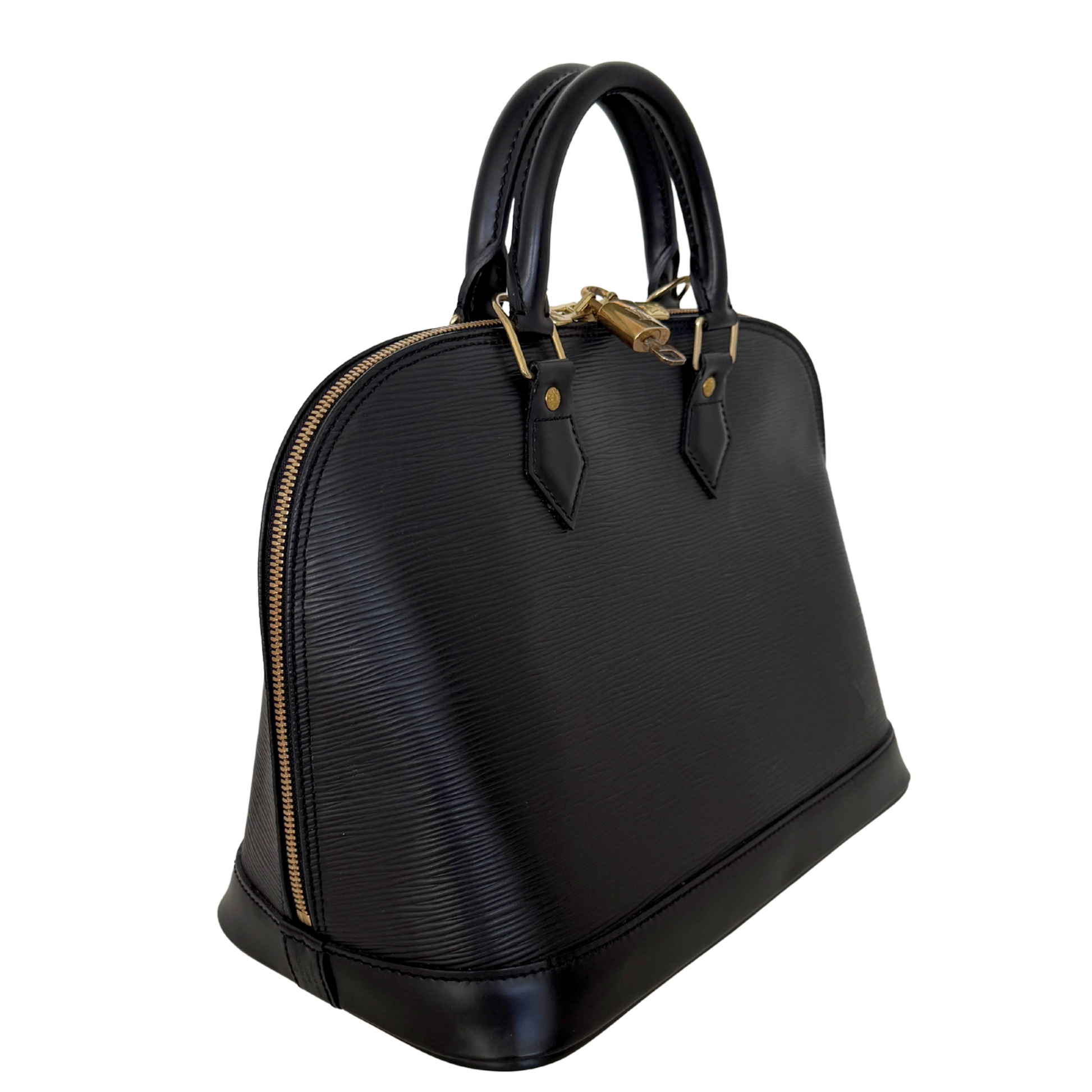 Louis Vuitton Alma PM Epi Leder schwarz Vintage / neuwertig Louis Vuitton