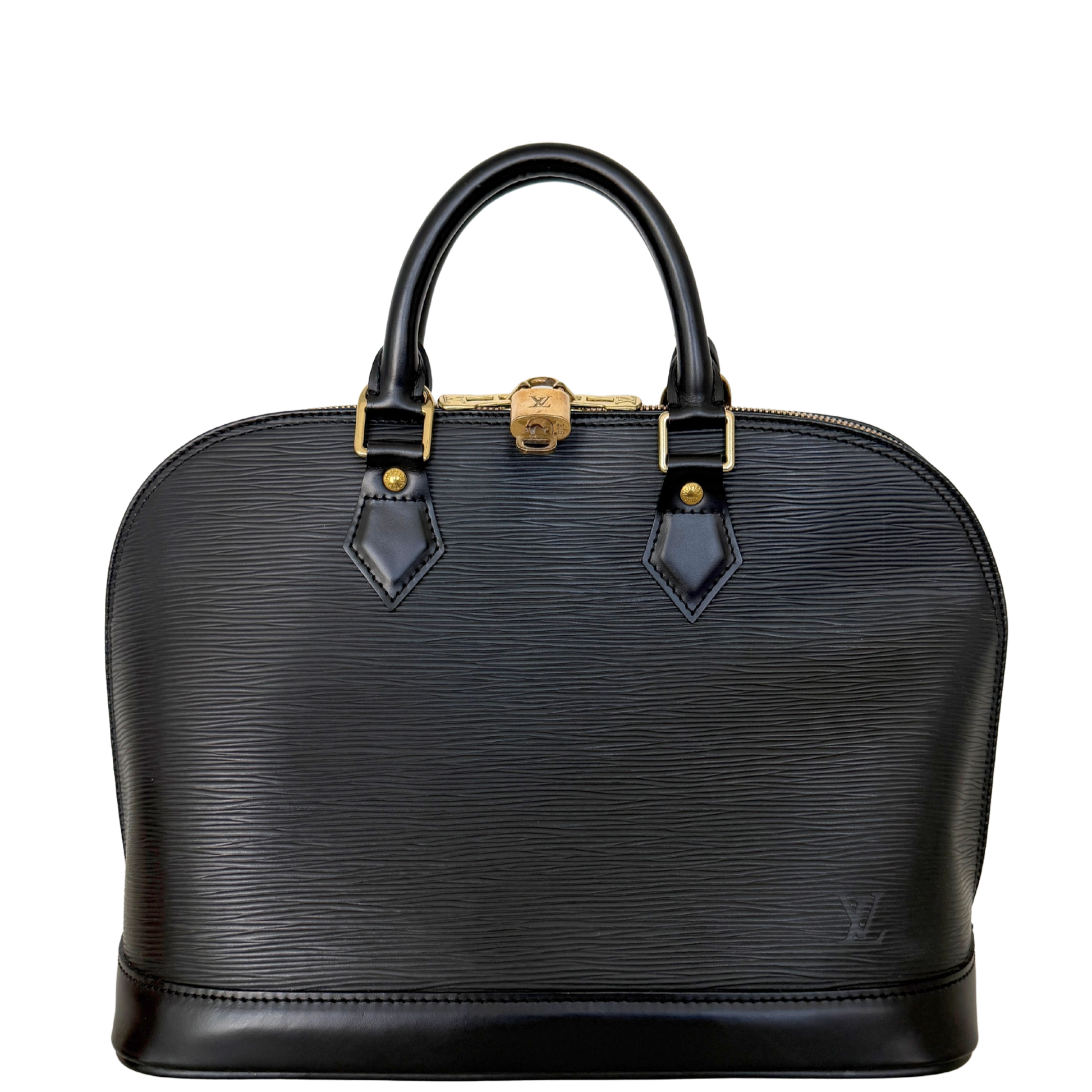 Louis Vuitton Alma PM Epi Leder schwarz Vintage / neuwertig Louis Vuitton