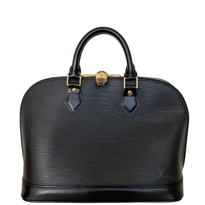 Louis Vuitton Alma PM Epi Leder schwarz Vintage / neuwertig Louis Vuitton
