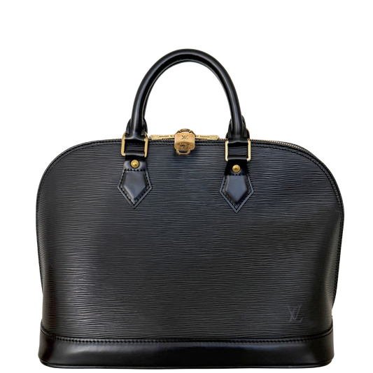 Louis Vuitton Alma PM Epi Leder schwarz Vintage / neuwertig Louis Vuitton