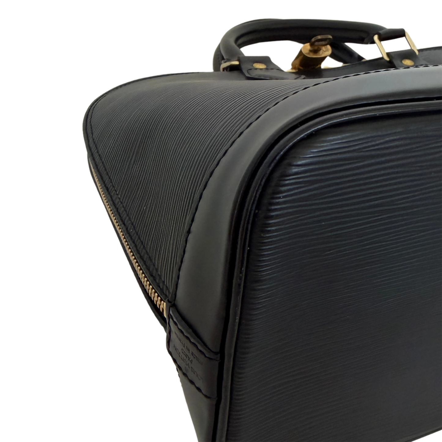 Louis Vuitton Alma PM Epi Leder schwarz Vintage / neuwertig Louis Vuitton