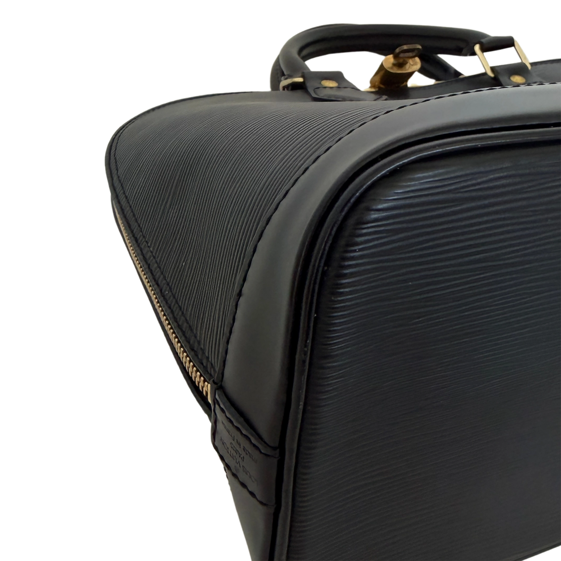 Louis Vuitton Alma PM Epi Leder schwarz Vintage / neuwertig Louis Vuitton