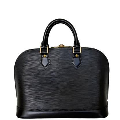 Louis Vuitton Alma PM Epi Leder schwarz Vintage / neuwertig Louis Vuitton