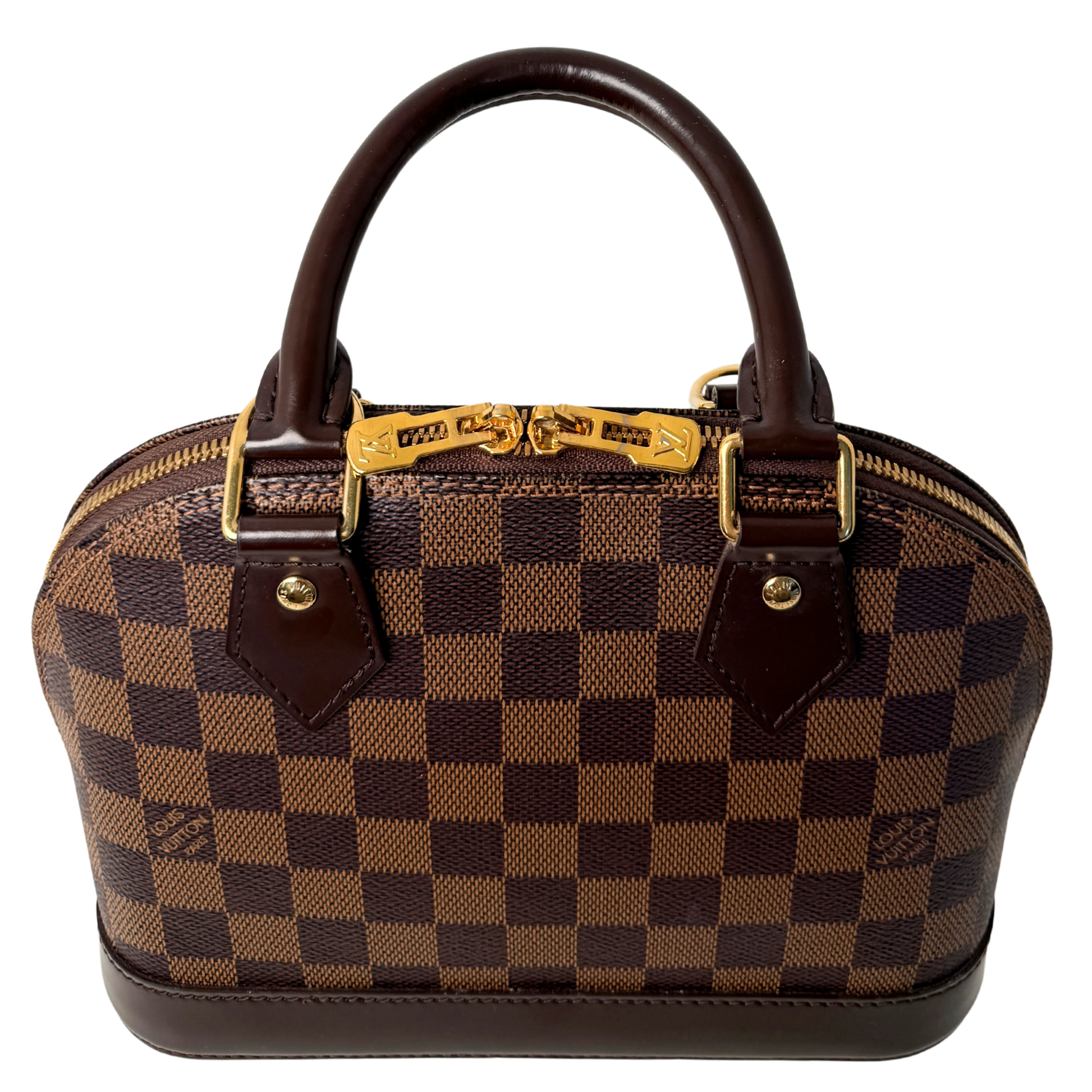 Louis Vuitton Alma BB Ebene Canvas N40606 Braun Fullset / sehr gut Louis Vuitton