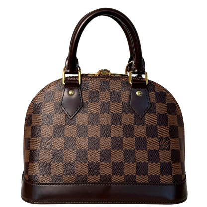 Louis Vuitton Alma BB Ebene Canvas N40606 Braun Fullset / sehr gut Louis Vuitton