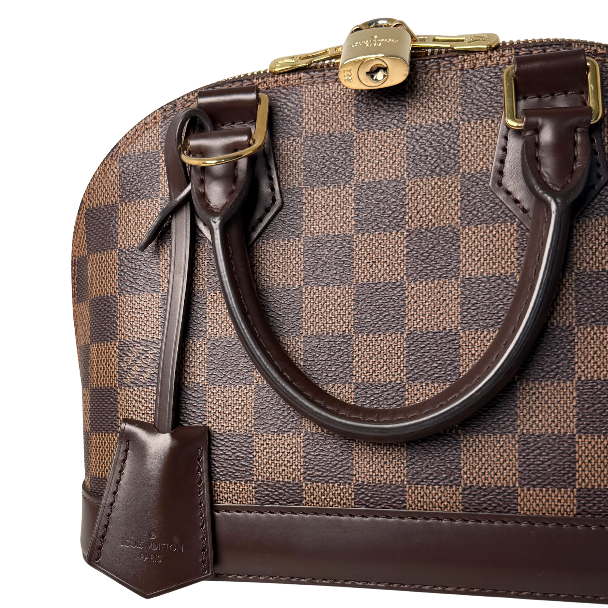 Louis Vuitton Alma BB Ebene Canvas N40606 Braun Fullset / sehr gut Louis Vuitton