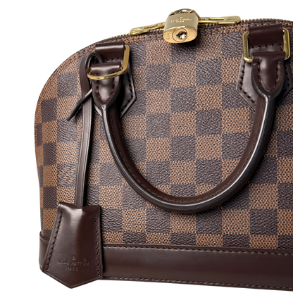 Louis Vuitton Alma BB Ebene Canvas N40606 Braun Fullset / sehr gut Louis Vuitton