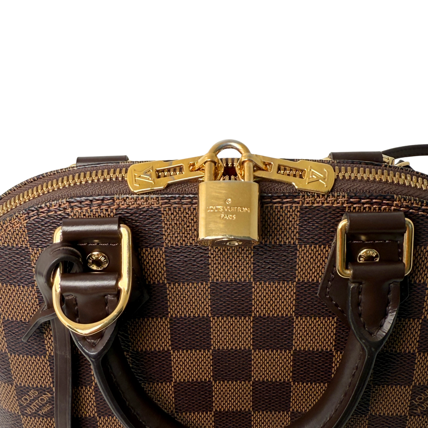 Louis Vuitton Alma BB Ebene Canvas N40606 Braun Fullset / sehr gut Louis Vuitton