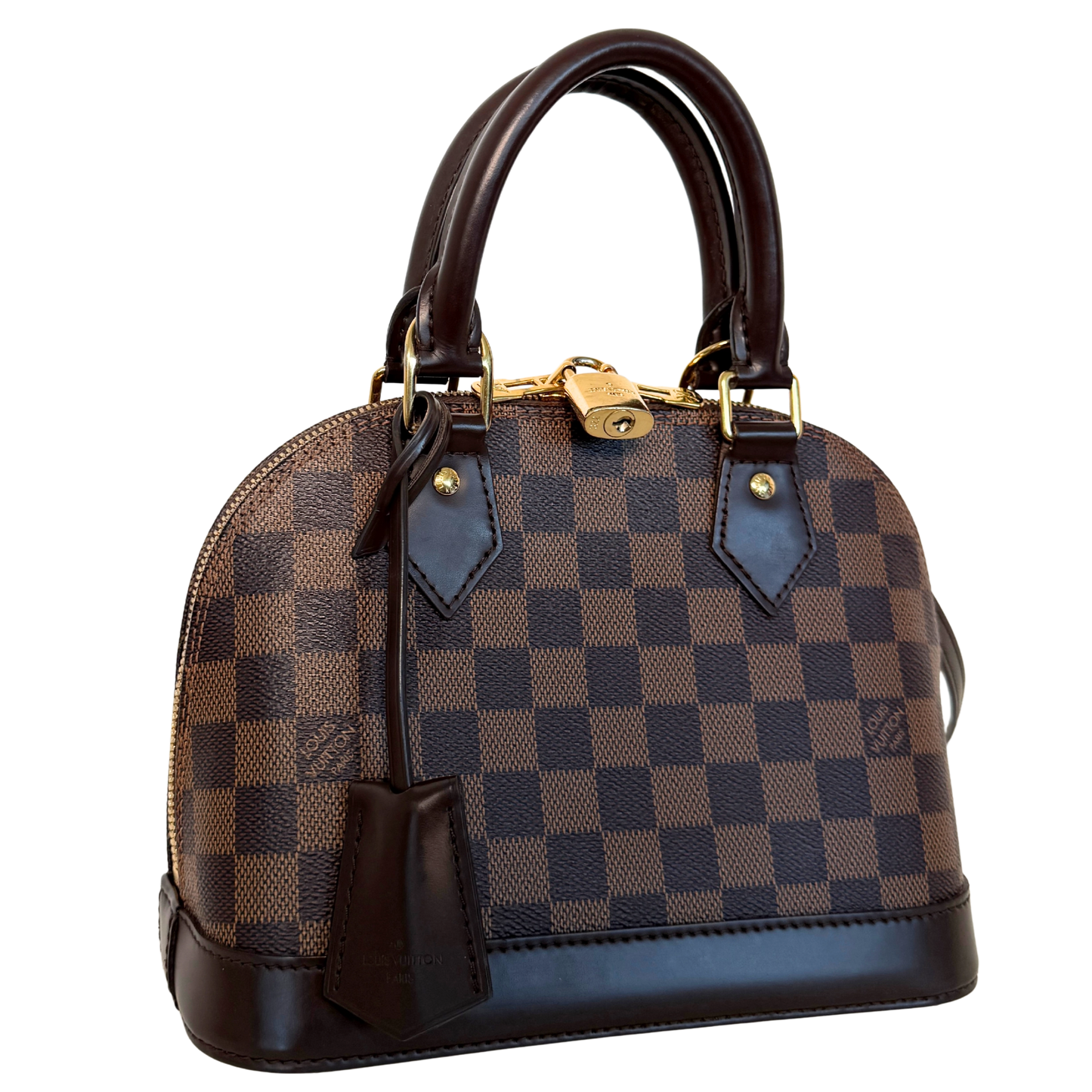 Louis Vuitton Alma BB Ebene Canvas N40606 Braun Fullset / sehr gut Louis Vuitton