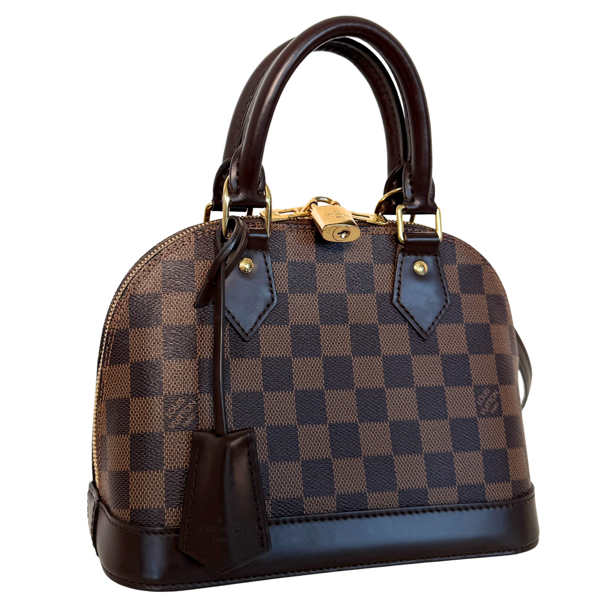 Louis Vuitton Alma BB Ebene Canvas N40606 Braun Fullset / sehr gut Louis Vuitton