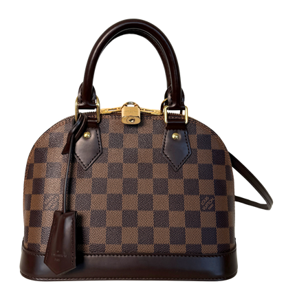 Louis Vuitton Alma BB Ebene Canvas N40606 Braun Fullset / sehr gut Louis Vuitton