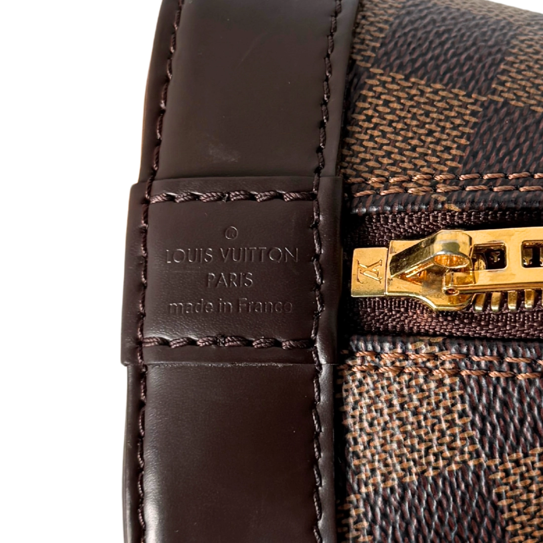 Louis Vuitton Alma BB Ebene Canvas N40606 Braun Fullset / sehr gut Louis Vuitton