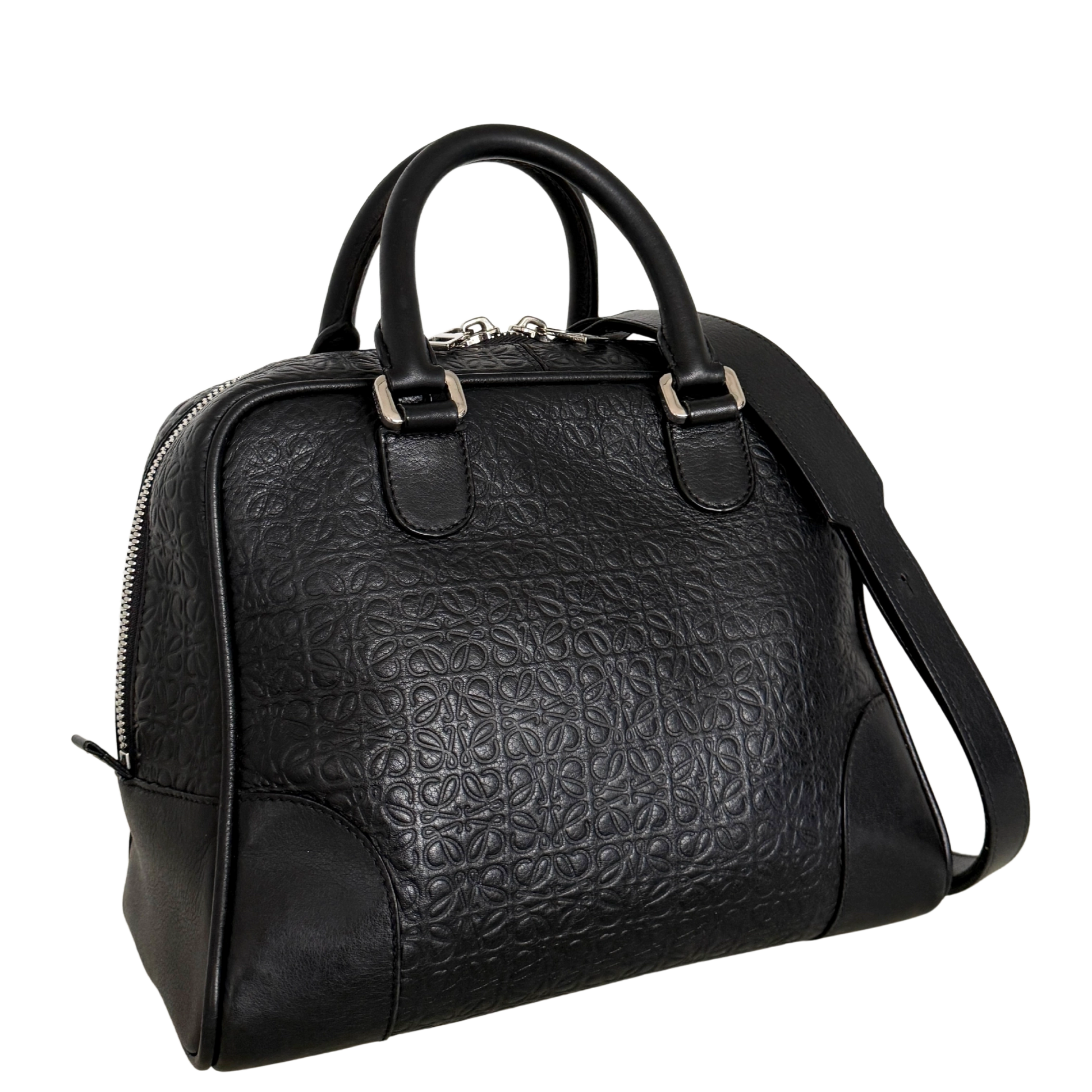 Loewe Amazona 28 Handtasche Schwarz / sehr gut Loewe