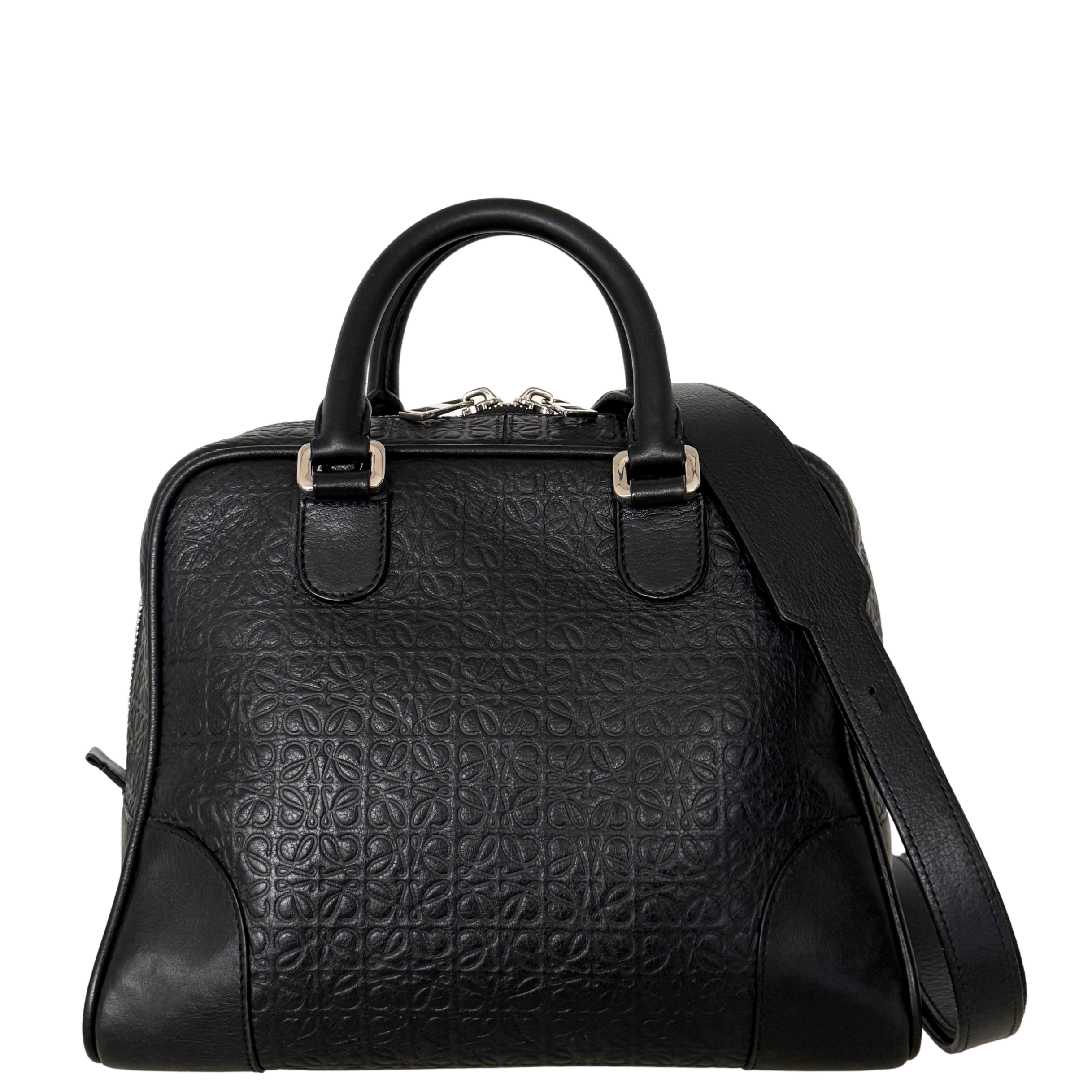Loewe Amazona 28 Handtasche Schwarz / sehr gut Loewe