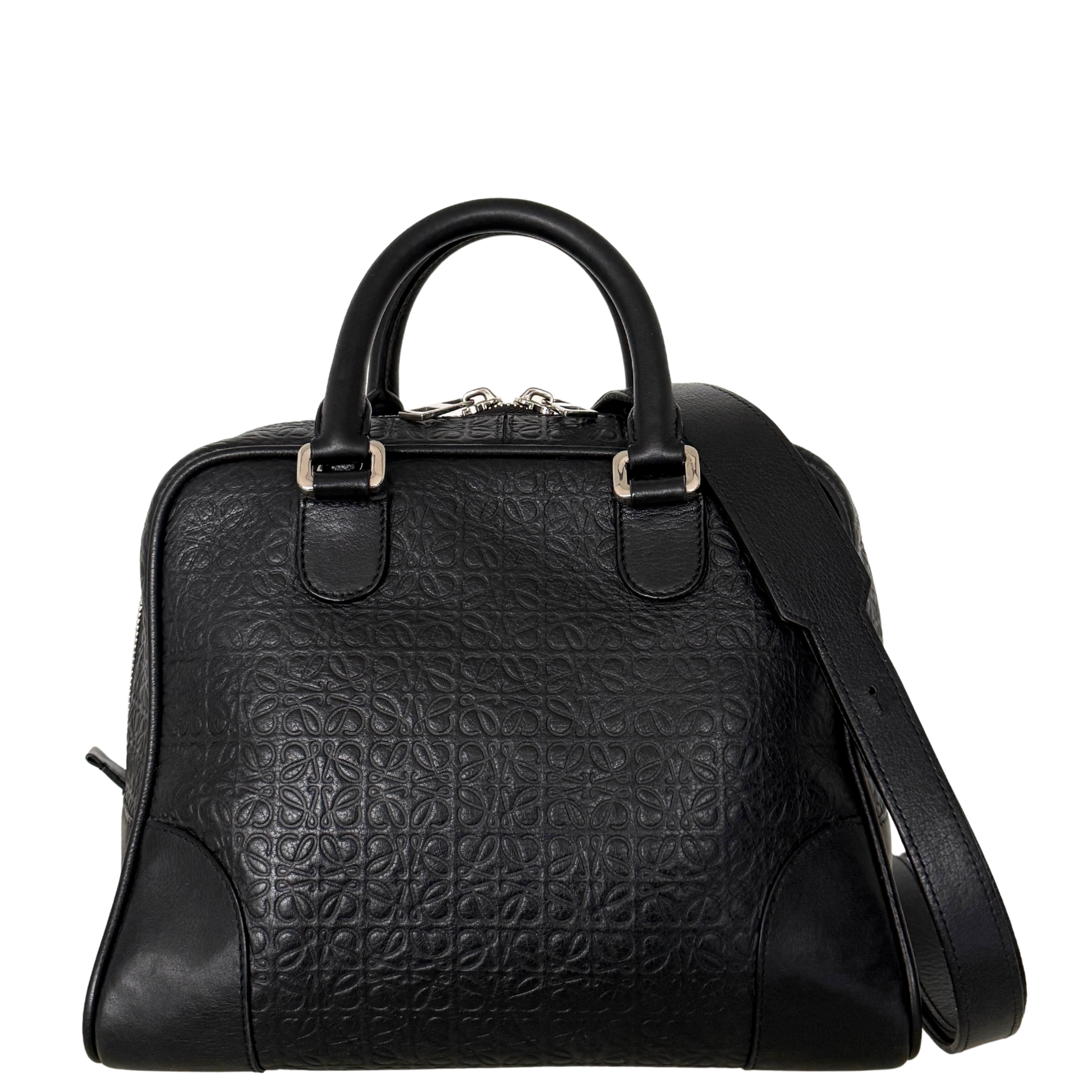 Loewe Amazona 28 Handtasche Schwarz / sehr gut Loewe