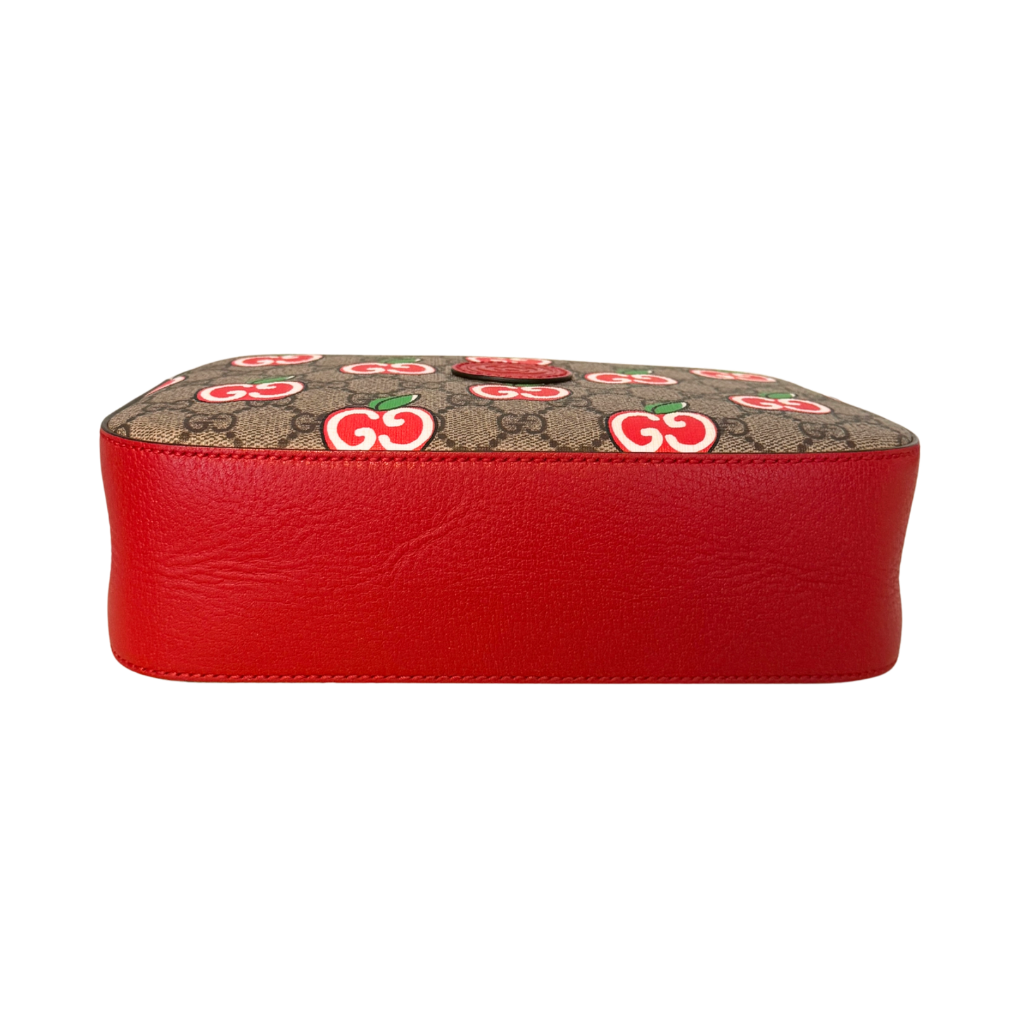 Gucci GG Supreme Apple Camera Bag Rot / sehr gut Gucci