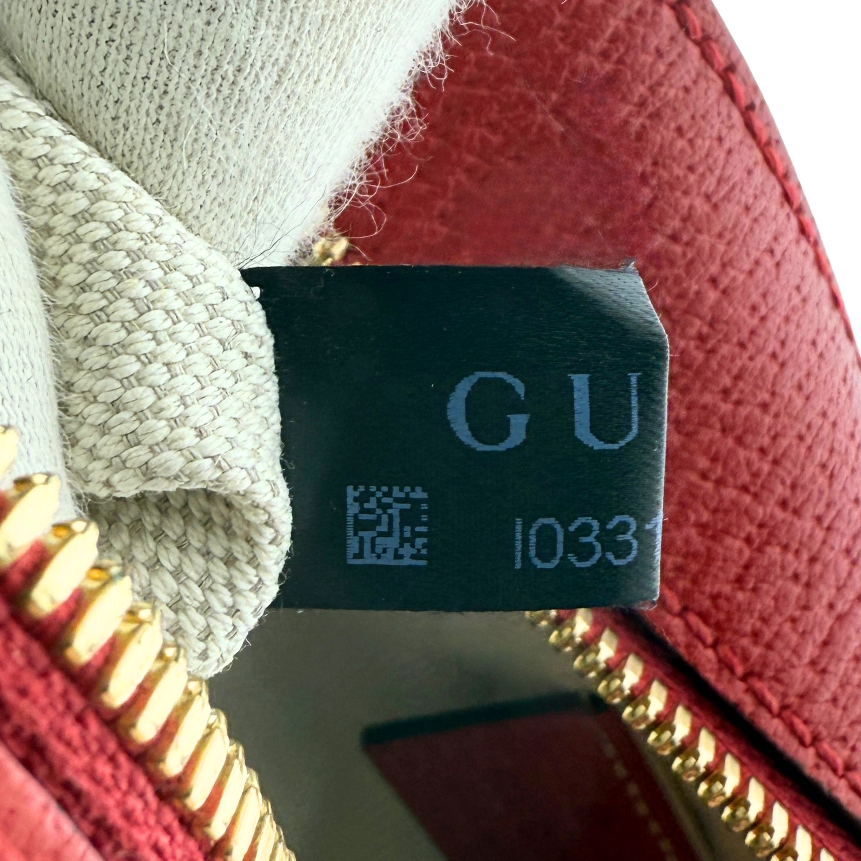 Gucci GG Supreme Apple Camera Bag Rot / sehr gut Gucci