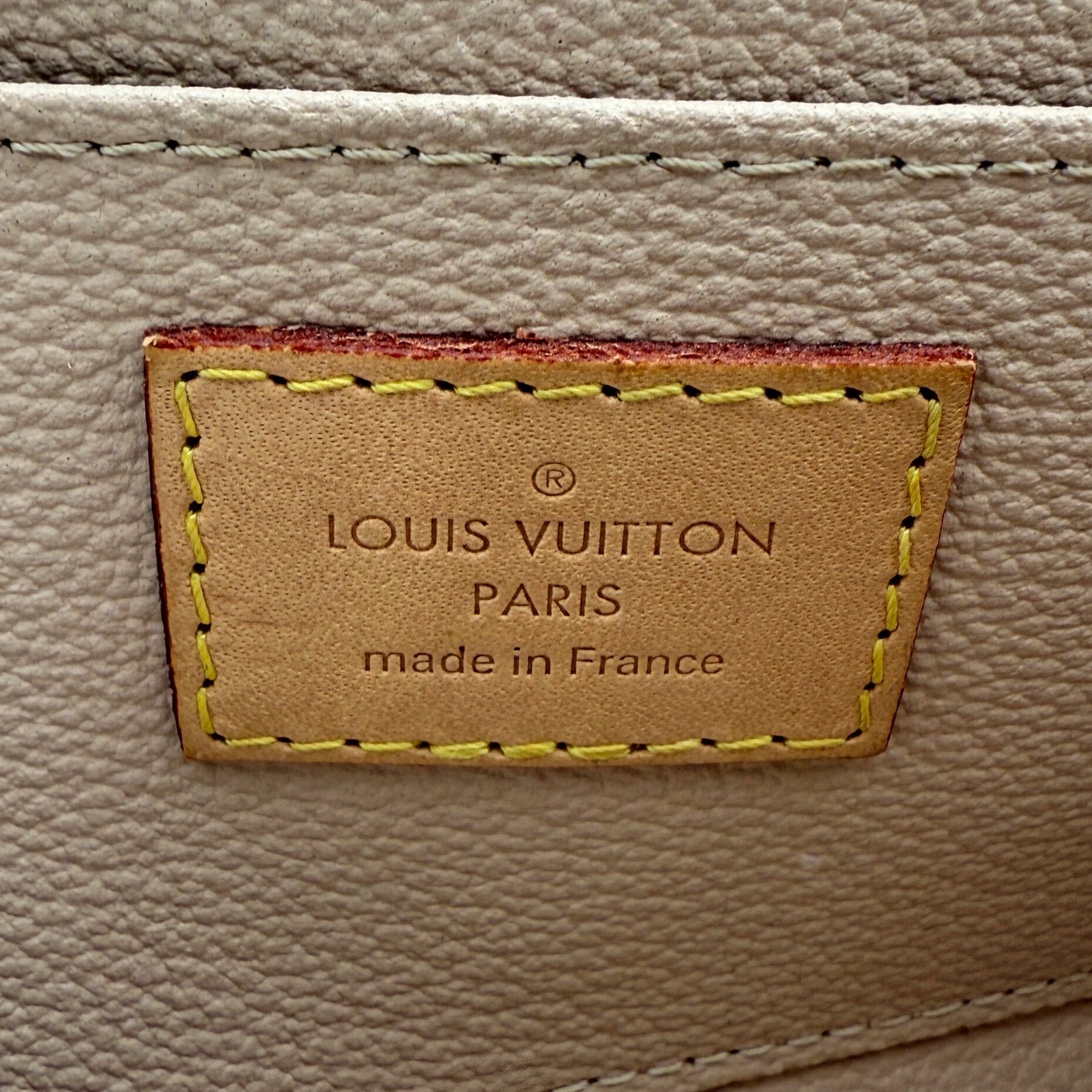Louis Vuitton Cosmetic Pouch PM Damier Azur N60024 Beige / sehr gut Louis Vuitton