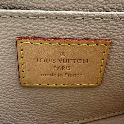 Louis Vuitton Cosmetic Pouch PM Damier Azur N60024 Beige / sehr gut Louis Vuitton