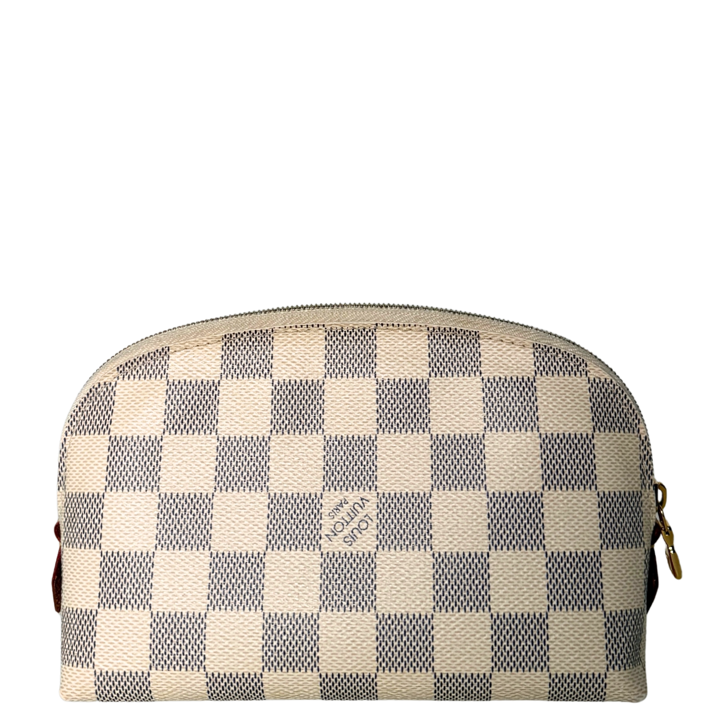 Louis Vuitton Cosmetic Pouch PM Damier Azur N60024 Beige / sehr gut Louis Vuitton