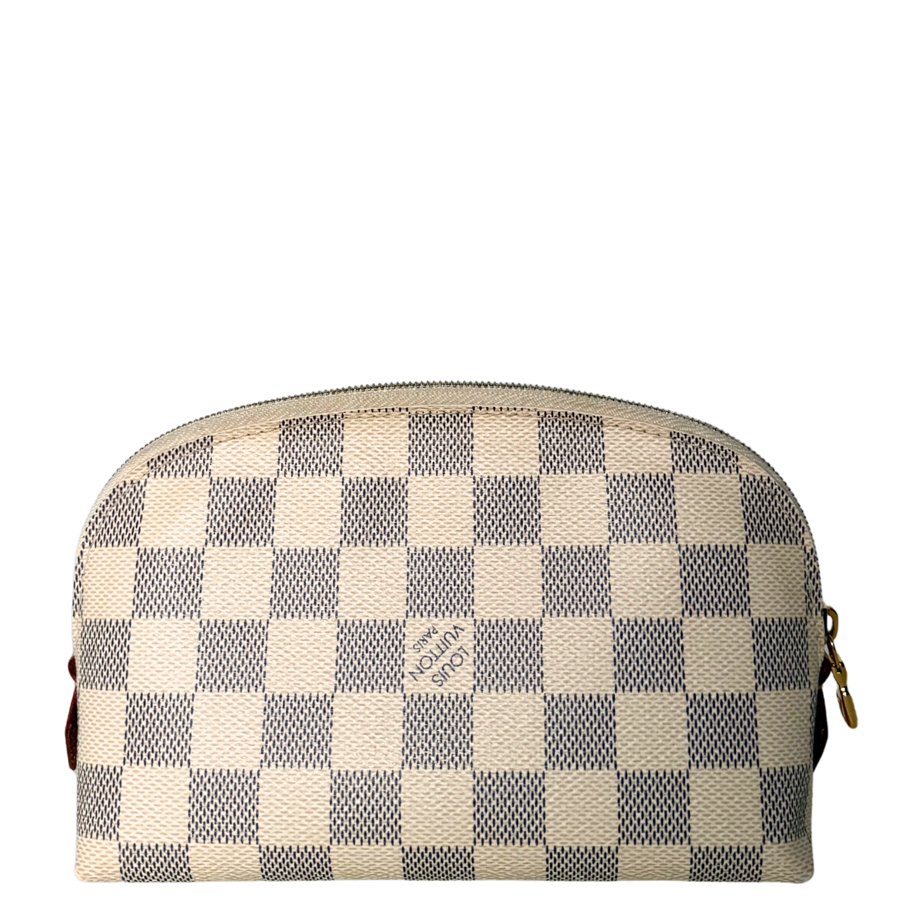 Louis Vuitton Cosmetic Pouch PM Damier Azur N60024 Beige / sehr gut Louis Vuitton