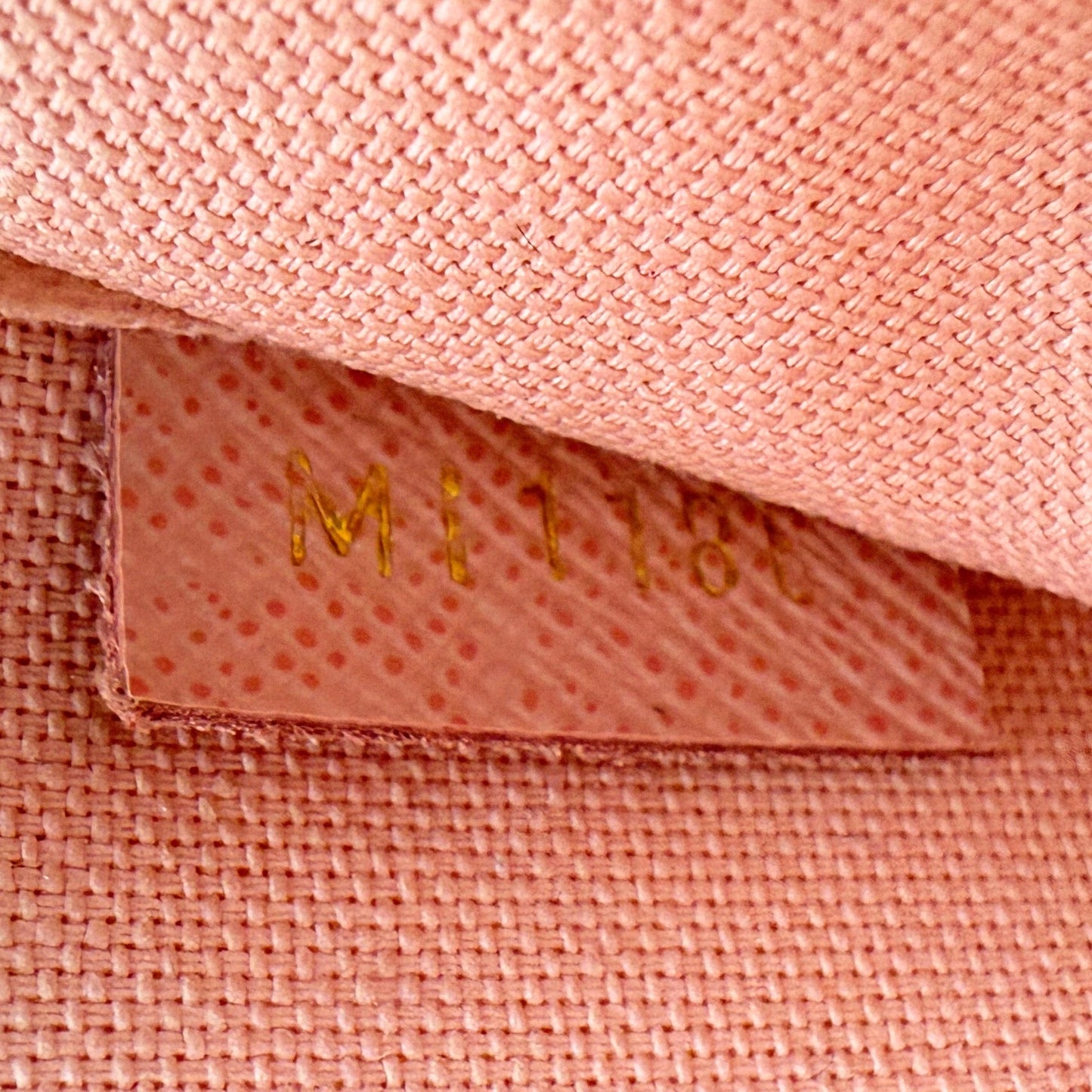 Louis Vuitton Félicie Pochette Damier Azur Canvas N40491 Beige / gut Louis Vuitton