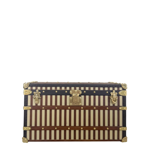 Louis Vuitton Malle Courrier 1888 Trunk Briefbeschwerer Braun M99729 / sehr gut Louis Vuitton