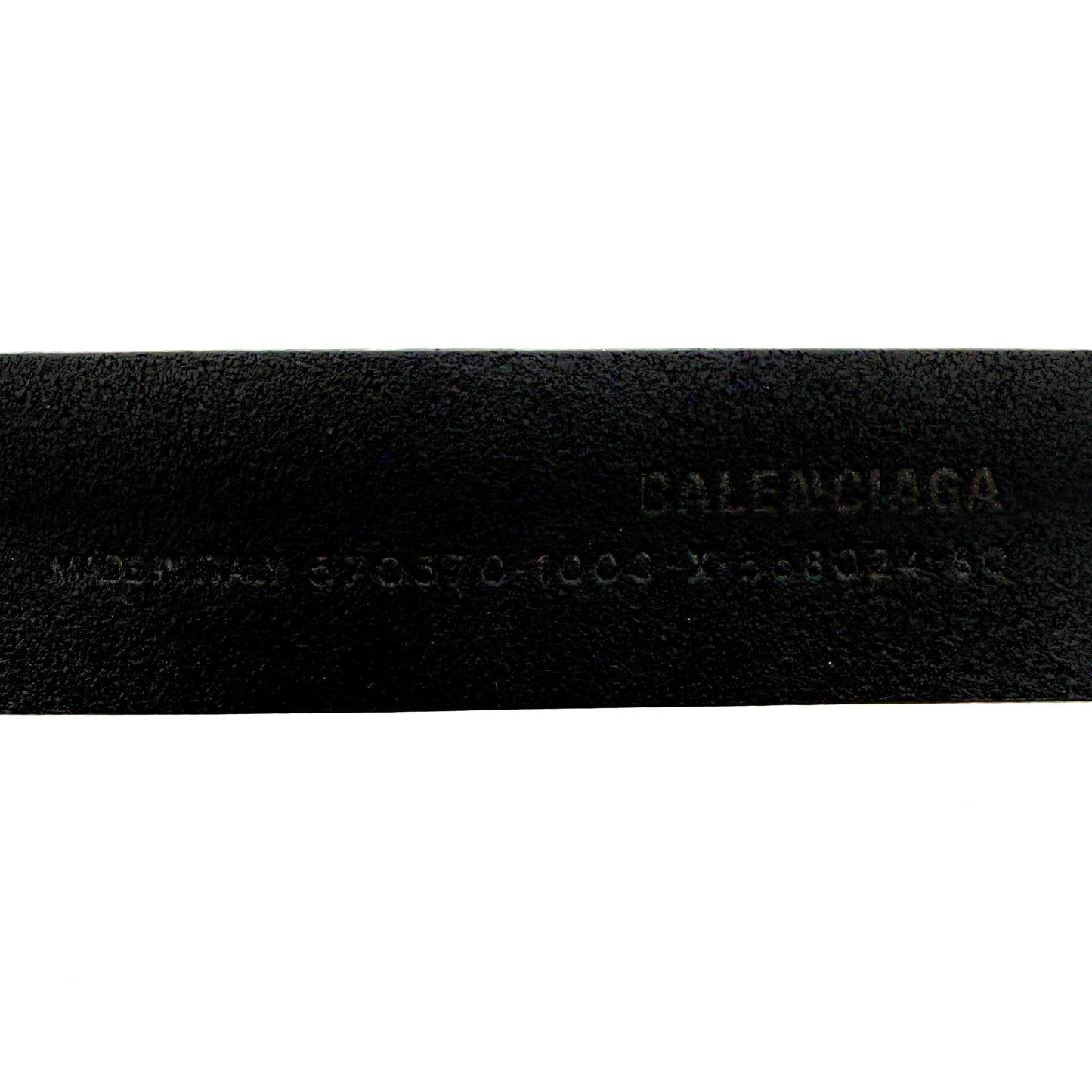 Balenciaga BB Buckle Gürtel 80cm Schwarz / sehr gut Balenciaga